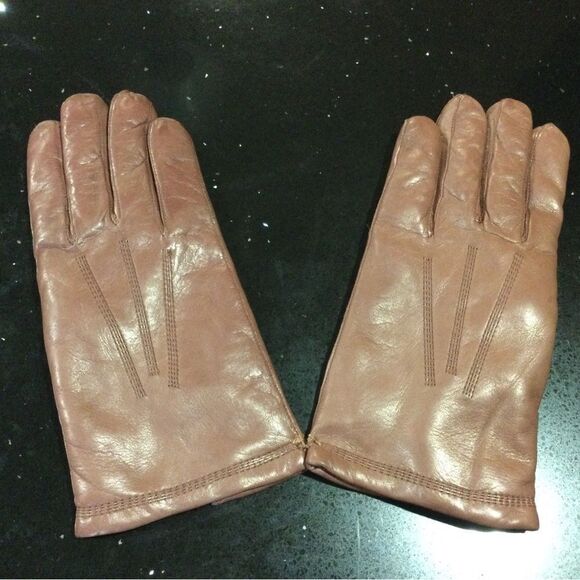 CHRISTIAN DIOR Leather Cloves - Picture 3 of 6